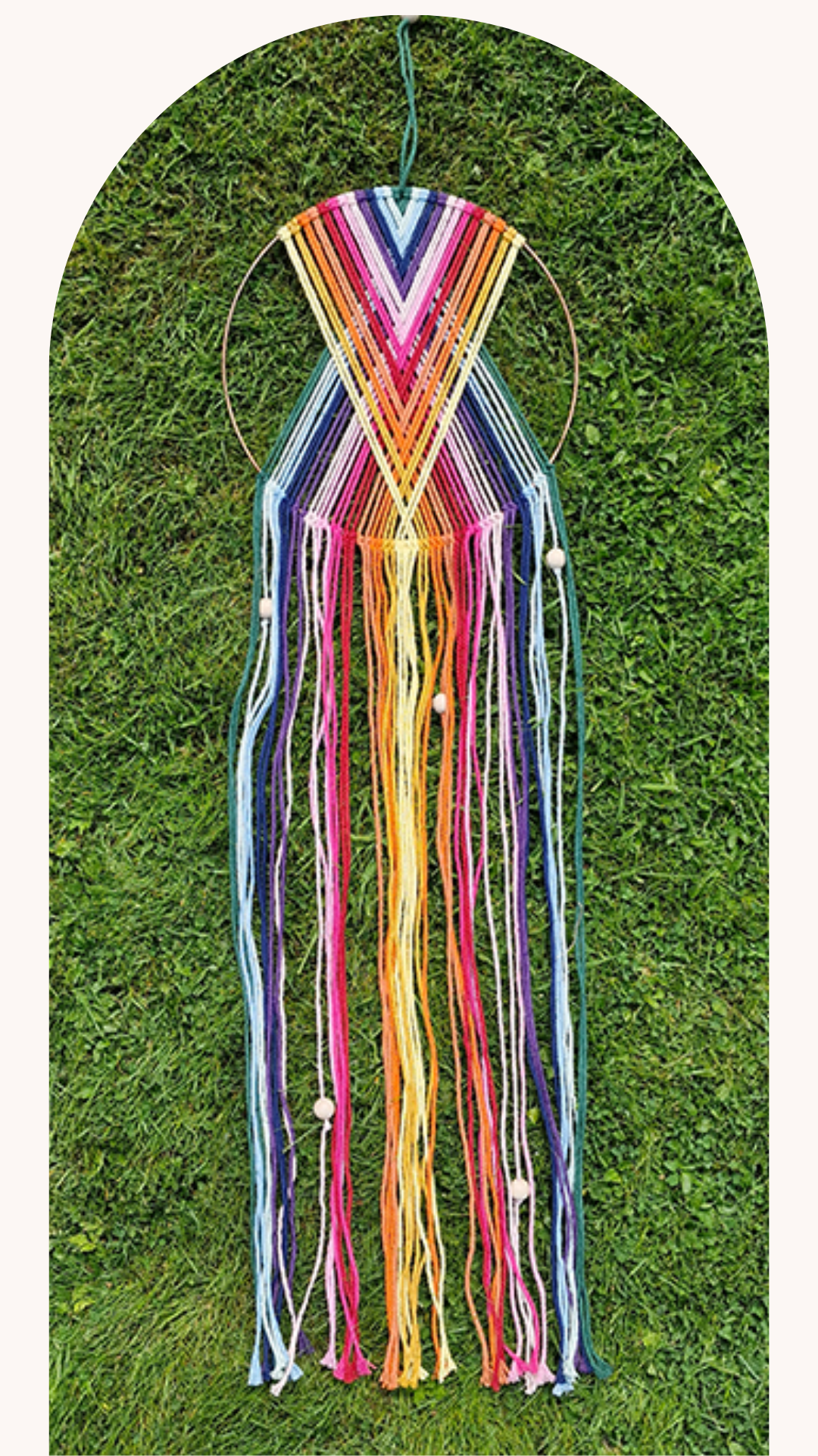 Handcrafted Circular Macramé Wall Hangings