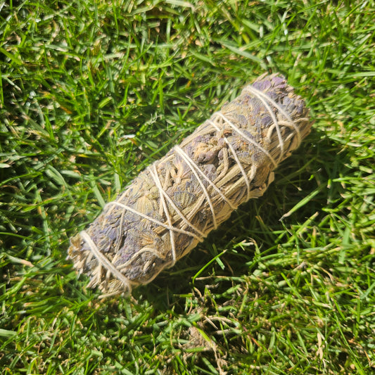 White Sage and Lavender Smudge Stick