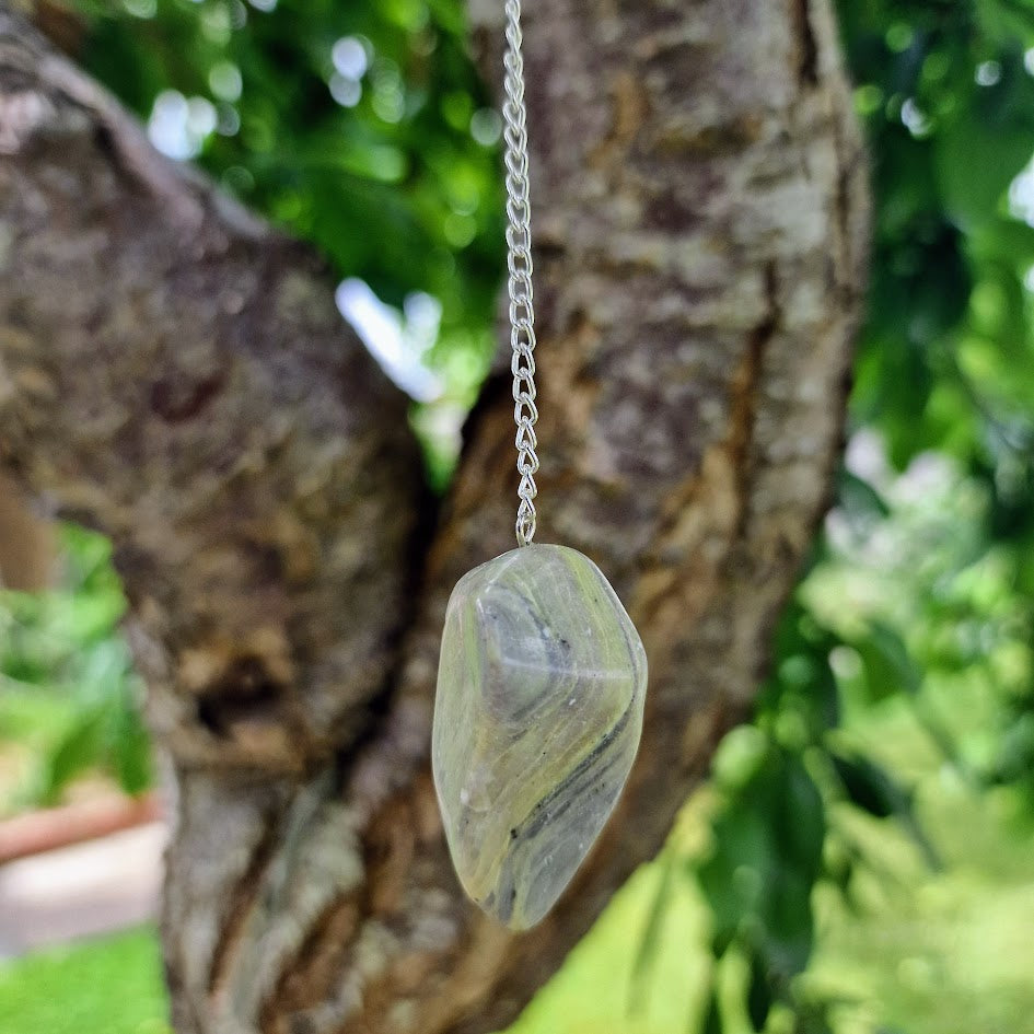 Polished Crystal Pendulums