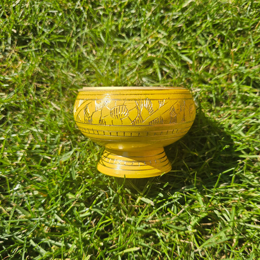Yellow Charcoal Resin Incense Burner – Solar Plexus