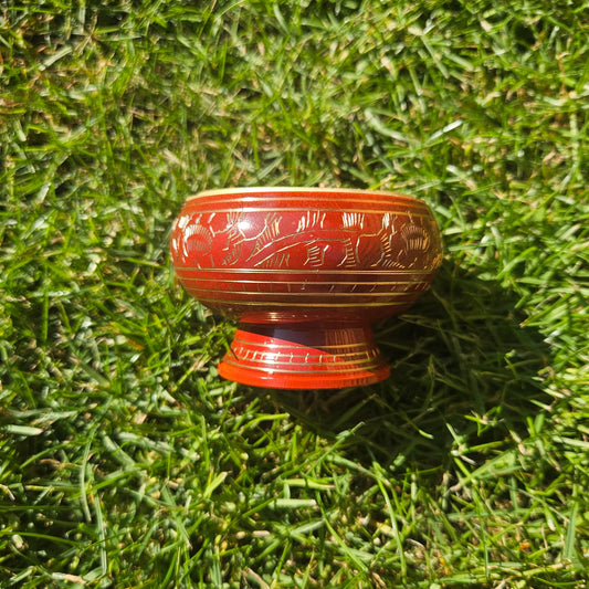Red Charcoal Resin Incense Burner – Root