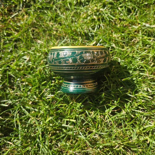 Green Charcoal Resin Incense Burner – Heart