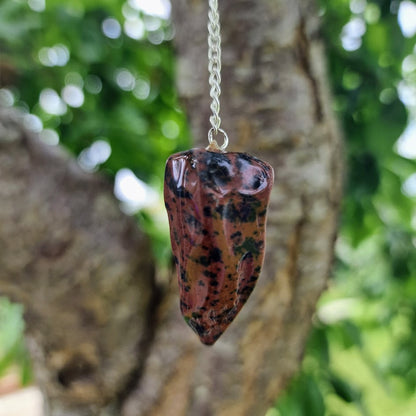 Polished Crystal Pendulums