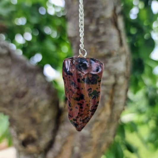 Polished Crystal Pendulums